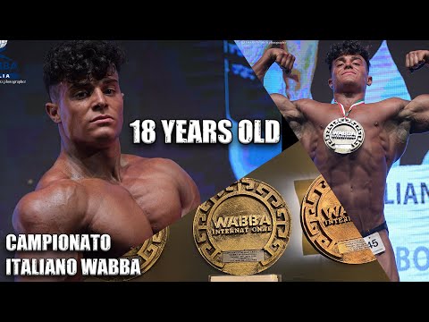 La mia prima gara di BodyBuilding - Campione Italiano Cadetti & Juniores [WABBA] 🏆🇮🇹