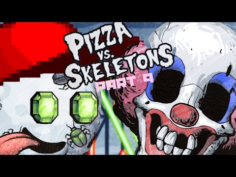 A SKELETON CLOWN | Pizza vs. Skeletons Part 9