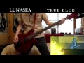 LUNA SEA TRUE BLUE Bass cover 