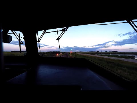 Train Ride - SD75I Cab Ride - Fading Daylight