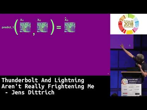 PyCon.DE 2018: Thunderbolt And Lightning Aren't Really Frightening Me - Jens Dittrich