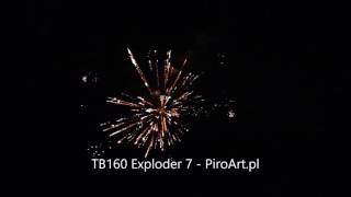 Wyrzutnia Tropic TB160 - hurtownia i sklep z fajerwerkami PiroArt.eu