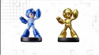 Gold Mega Man amiibo announced! Mega Man Legacy support!