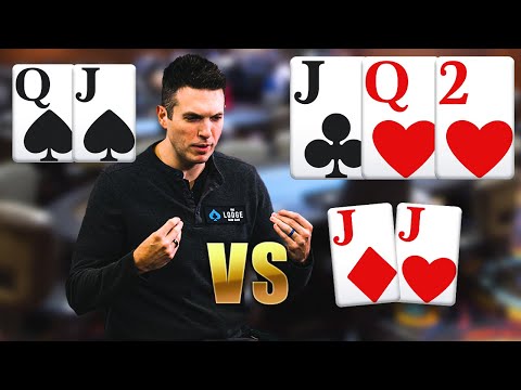 DOUG POLK FLops Two Pair, His Opponent FLOPS A SET!