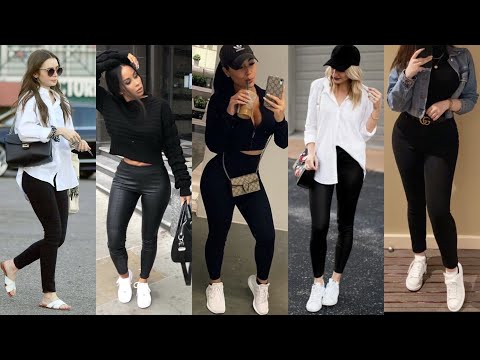 MODA 2023 OUTFITS CÓMO Vestir CON ROPA  BÁSICA Y SENCILLA LOOKS CASUALES PARA MUJER TENDENCIAS 2023