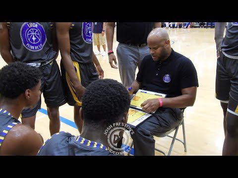 LivOn-Fleur De Lis 16U vs. Team Why Not - Carlos Stewart scores 24 (Nike EYBL, Session III)