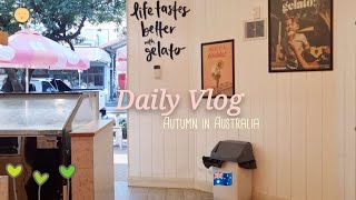 【vlog】穏やかな休日の過ごし方☕️🍴🏃♀️🍦ブリスベンでの日常🌞#オーストラリア #ブリスベン #主婦の日常