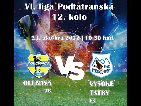 FK Olcnava - FK Vysoké Tatry