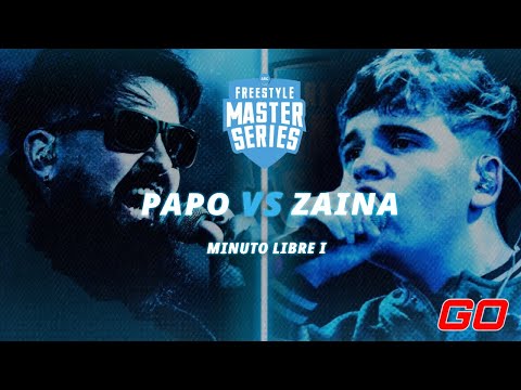 Papo vs Zaina | Primer Minuto de Sangre Remake Instrumental - FMS Argentina Jornada 7