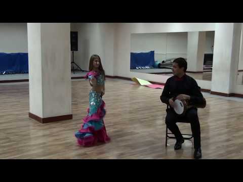 Belly dance by Valeria Karnysh - Ukraine [Live Tabla Solo] 2013