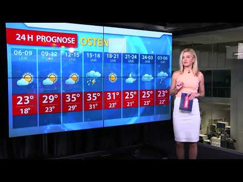 Aktuelle Wetterprognose für Donnerstag (18.08.2022)