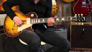 Video thumbnail for 2013 Gibson Les Paul Standard 1959 Historic Reissue JOE PERRY VOS Custom LP by SweetspotGuitars