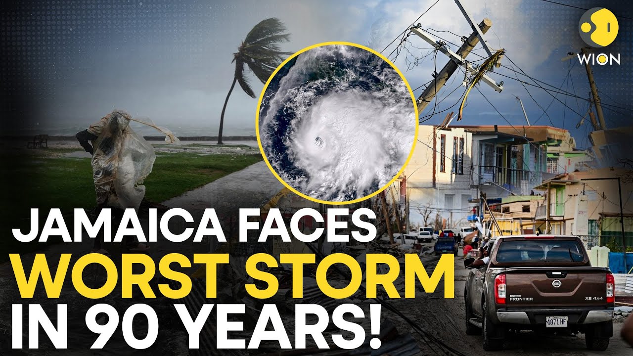 Hurricane Melissa LIVE: Category 5 Storm Melissa Kills 50 , Jamaican Towns Wait For Aid | WION Live