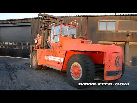 tito.com // Kalmar DCD280-12LB used 28 ton forklift walkaround