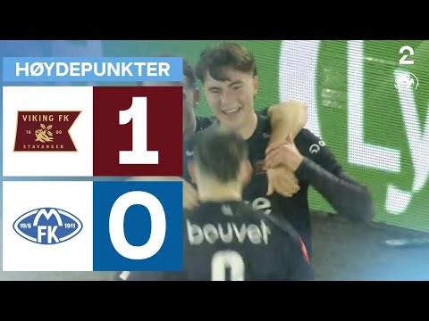 Viking 1 - 0 Molde - Høydepunkter
