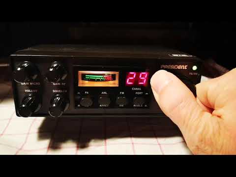 President Valery CB 40FM / 12AM 4w/1w