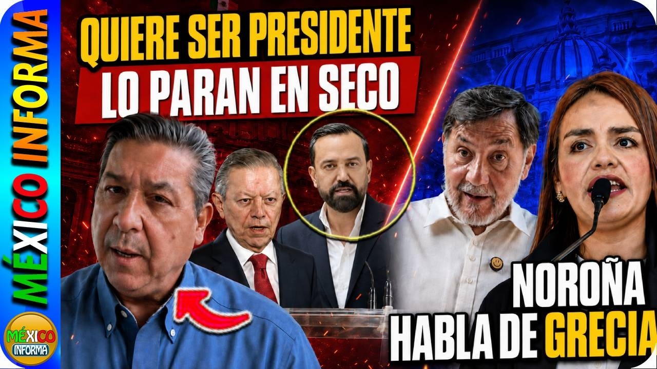 LO BAJARON DE SU NUEVE POR DELINCUENTE. LE DAN CON TODO A CABEZA DE VACA. NOROÑA HABLA DE GRECIA.
