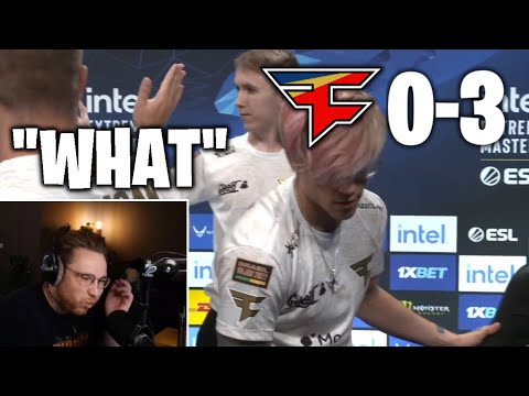 ohnePixel reacts to FaZe being eliminated 0-3 from Rio Major