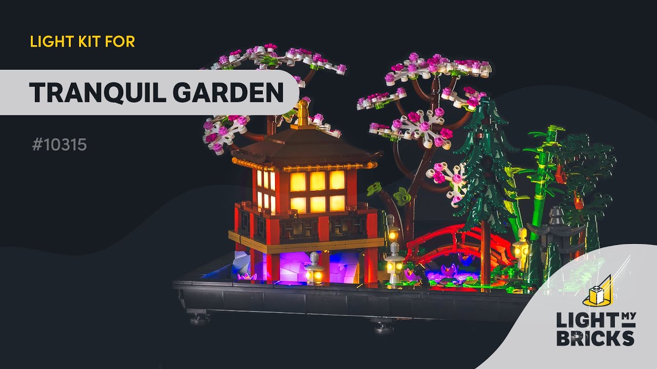 Light My Bricks LEDLichtSet für LEGO® Garten der Stille 10315 Alltron