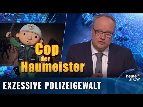 Polizeigewalt & Gewalt gegen Polizisten – beides scheiße | heute-show vom 15.03.2019