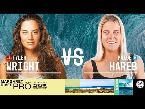 Tyler Wright vs. Paige Hareb - Round Two, Heat 4 - Margaret River Women's Pro 2018