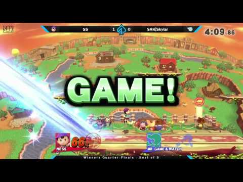 Gambit: June Winners Quarters - SS (Ness/Cloud) vs SAK|Skylar (Mr. Game & Watch)