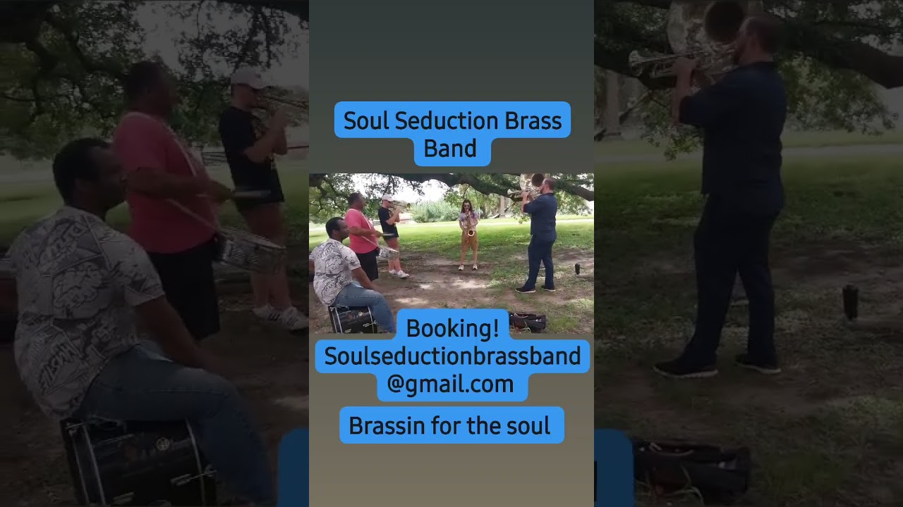 Promotional video thumbnail 1 for Soul Seduction Brass Band