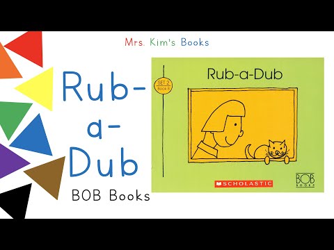 Mrs. Kim Reads Bob Books Set 2 - Rub-a-Dub (READ ALOUD)
