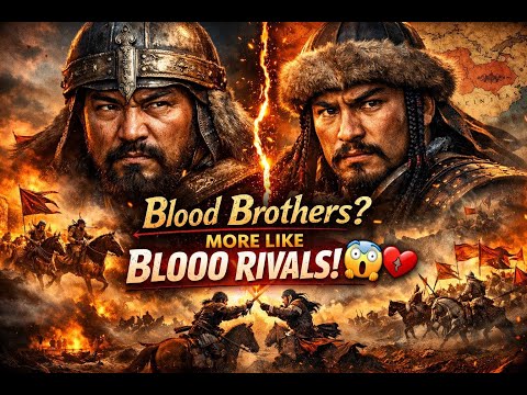 Blood Brothers Turned Enemies: Genghis Khan vs Jamukha
