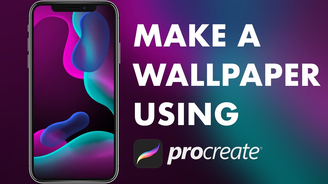 Frosted Wallpaper - Procreate tutorial ep.89