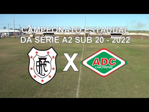 CAMPEONATO ESTADUAL DA SÉRIE A2 SUB 20 - 2022 - Americano x Cabofriense - 1x1