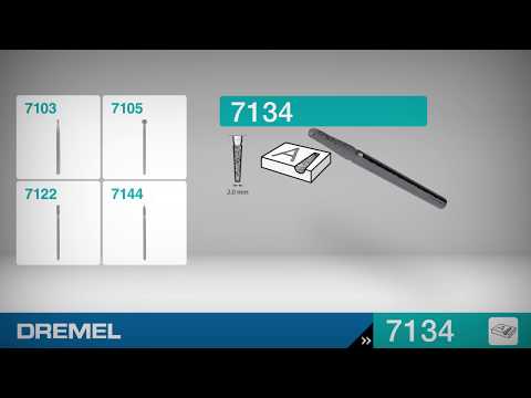 Diamantslipstift Dremel 2 mm 7134
