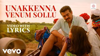 Download lagu Yennai Arindhaal - Unakkenna Venum Sollu Video with Lyrics | Ajith | Harris Jayaraj mp3