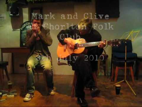 Mark and Clive at Chorlton Folk Club