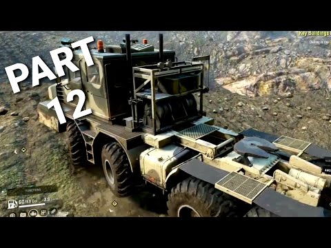 SNOWRUNNER [PS4] Gameplay Walkthrough PART 12 -  John Denver and Bloody Concrete Slabs!!