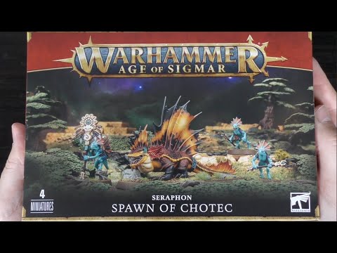 Spawn of Chotec - Seraphon - Unboxing (AoS)