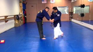 Hapkido One Hand Wrist Grab Defense 38-42