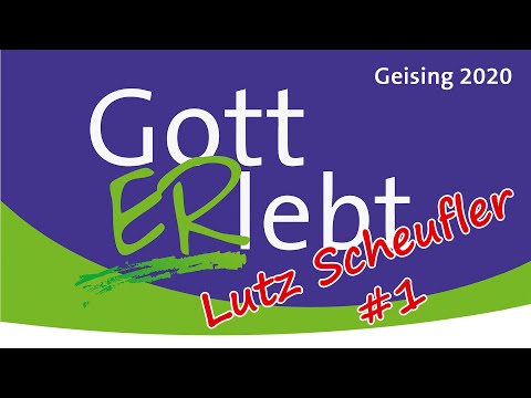 GottERlebt 2020 Geising #1 - Lutz Scheufler: U M K E H R – weil ich keine Heimat habe