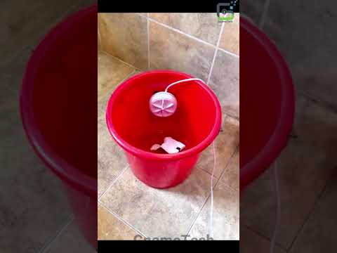 Mini Washing Machine Portable Ultrasonic Turbine Washer l GnameTech #shorts