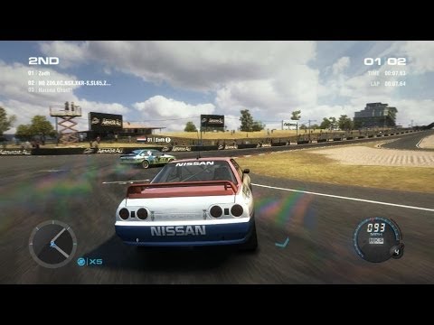 Grid 2 PC Multiplayer: Tier 3 Nissan Skyline R32 GT-R Group A, Bathurst Track Pack DLC