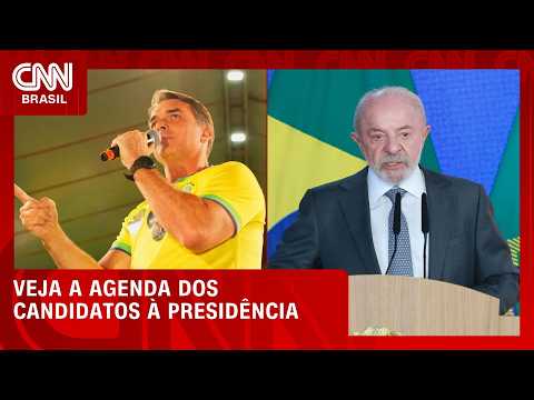 Flávio Bolsonaro visita Amazonas e Pará; Lula faz campanha em Porto Alegre | LIVE CNN