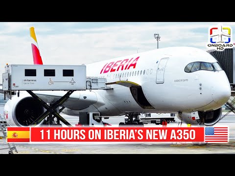 YouTube thumbnail for Iberia Airbus A350-900