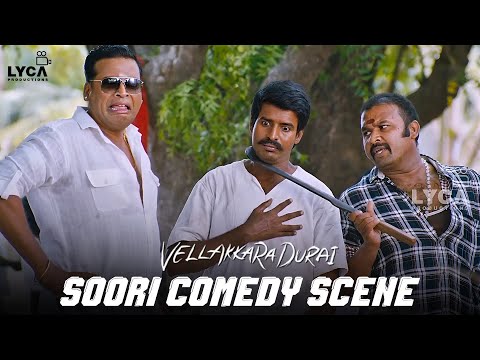 Vellaikaara Durai Movie Scene | Soori Comedy Scene | Vikram Prabhu | Sri Divya | Soori | Lyca