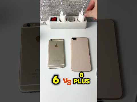 iPhone 6 VS 8 Plus Power On Boot Speed Test Best Comparison 2025