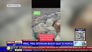 Download lagu Ngerih! Viral Video Pria Diterkam Buaya di Pantai Talise Palu mp3