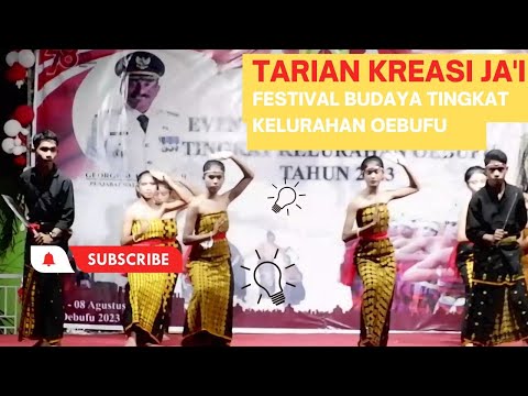 Tarian Kreasi Ja'I || Festival Budaya Tingkat Kelurahan