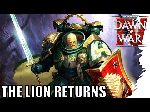 DAWN OF WAR 4 Dark Angels Cinematic Trailer - Primarch Lion El'Jonson Returns - Warhammer 40k