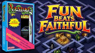 Intellivision VENTURESurprised MeThe Venture Port I Didn’t See Coming