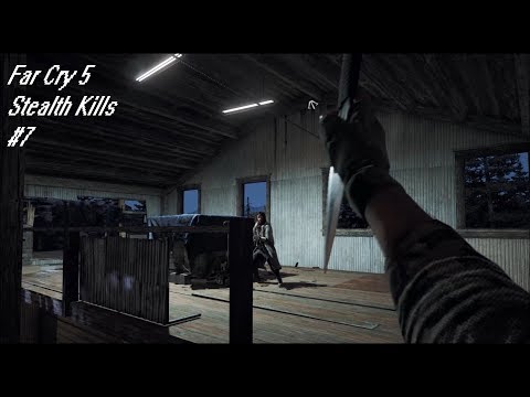 Far Cry 5 Badass Stealth Kills #7 (including nick rye gun for hire)