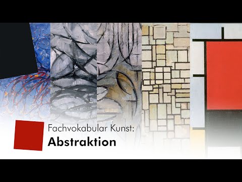 Technical vocabulary of art: abstraction